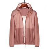 Men's Plus Size Summer Hooded Jacket
