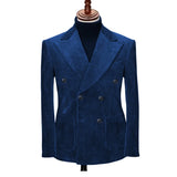 Men Corduroy 2-Piece Winter Suit