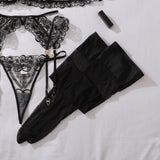 Women 5PCS Lace Lingerie Set