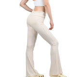 Women Office Flared Trousers
