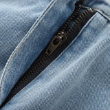 DenimPulse™ – Waist Slim Short Denim Jumpsuit (Playful, Sculpted & Trendy)