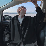 Plus Size Men’s Zip-Up Hoodie