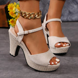 Platform Fish Toe Heels – Summer 2025