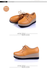 Women Platform Oxfords – 2025