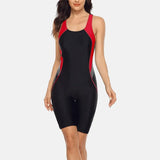 Women Knee-Length Sports Swimsuit