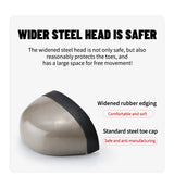 Women Safety Shoes Soft Sole Protective Sneakers