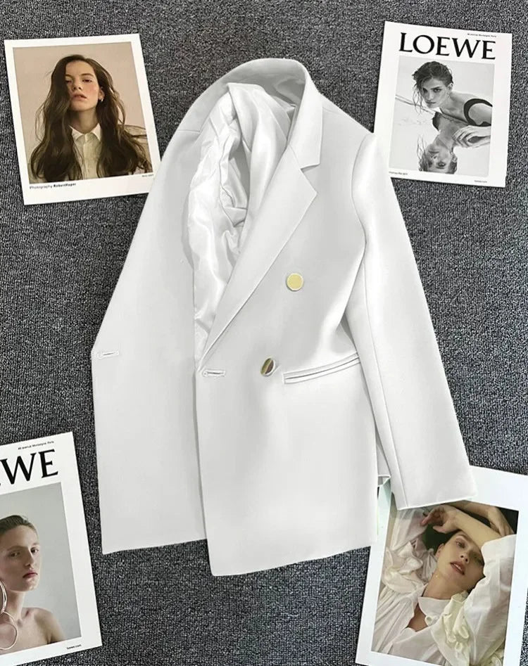 SilhouetteFit™ – Slim Blazer (Korean Fashion, Office-Ready Slimming Design)