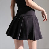 Women Y2K Pleated Mini Skirt