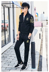 Men’s Plus Size Autumn Tracksuit Set