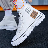 Men’s High-Top Canvas Sneakers