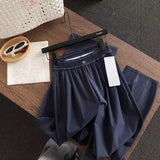 Women High-Waist Casual Street Trousers