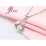 925 Silver Color Jewelry Set