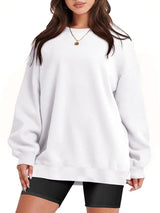 Women Oversized Pullover Sweatshirt Casual Street Top