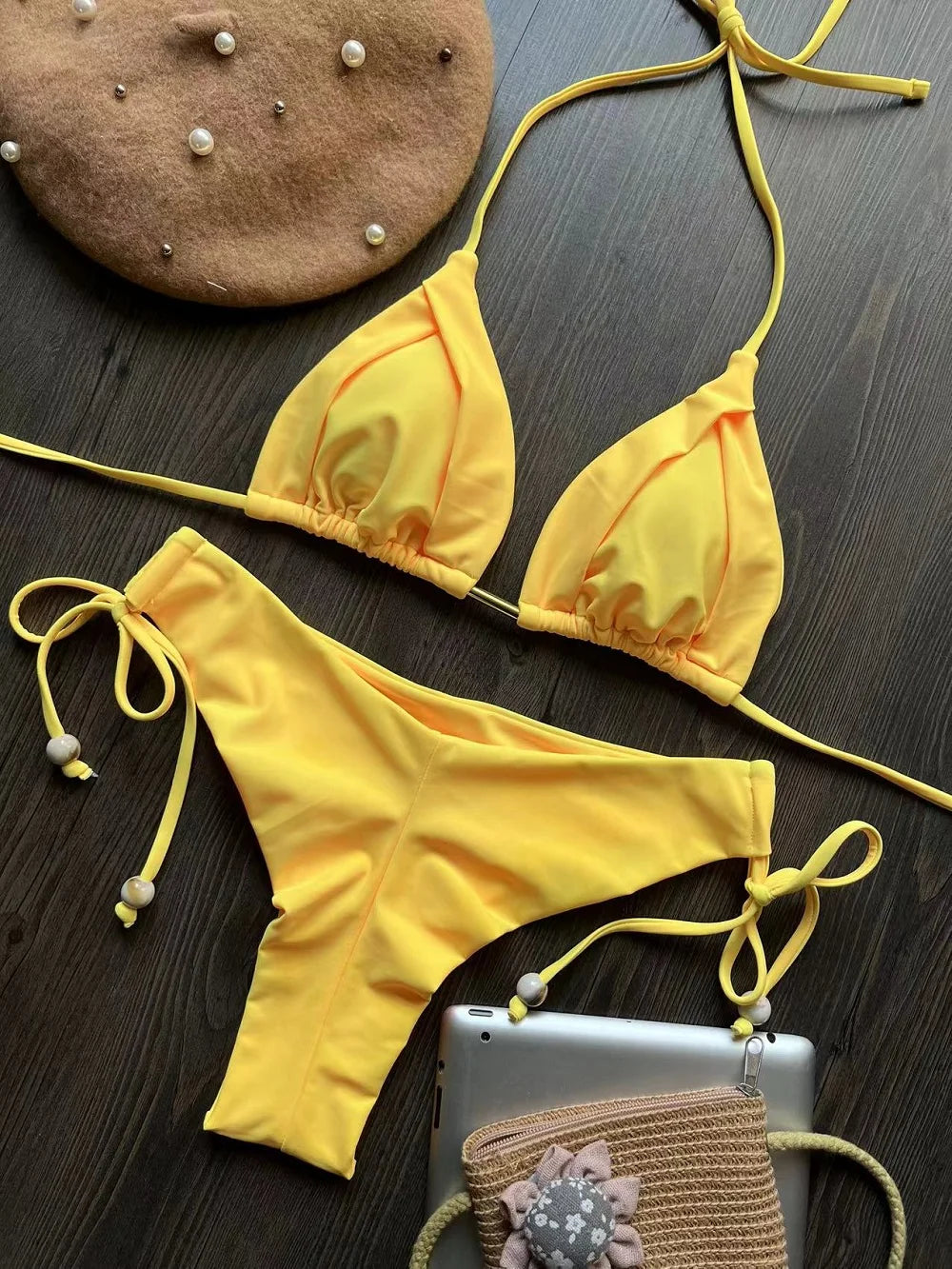 13 Color Triangle Bikini