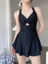 Women Halter High Waist Swimsuit