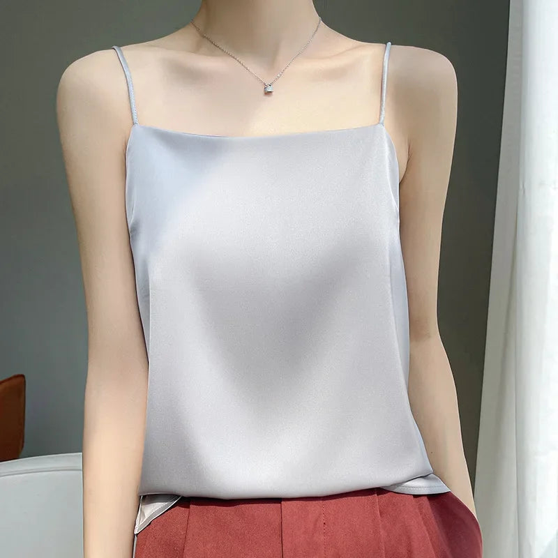 Solid Office Camis Tank