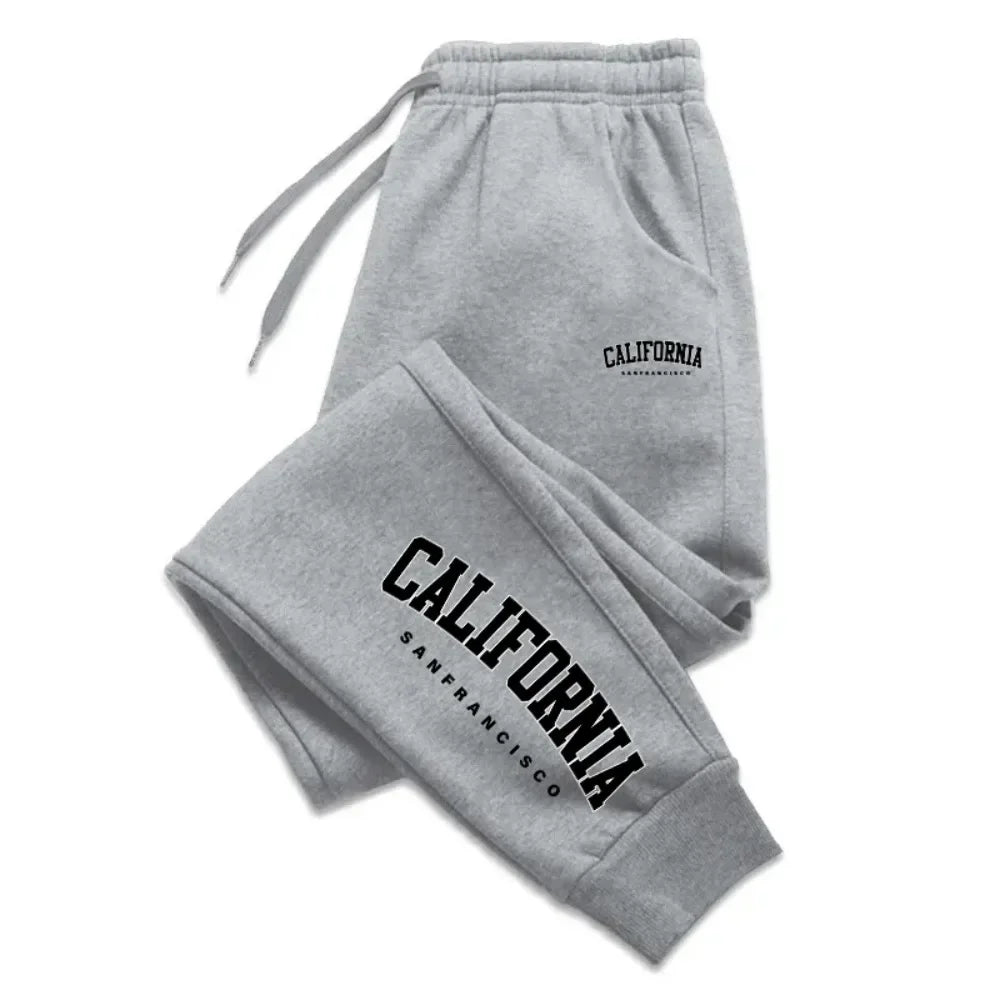 Men’s Printed Drawstring Joggers