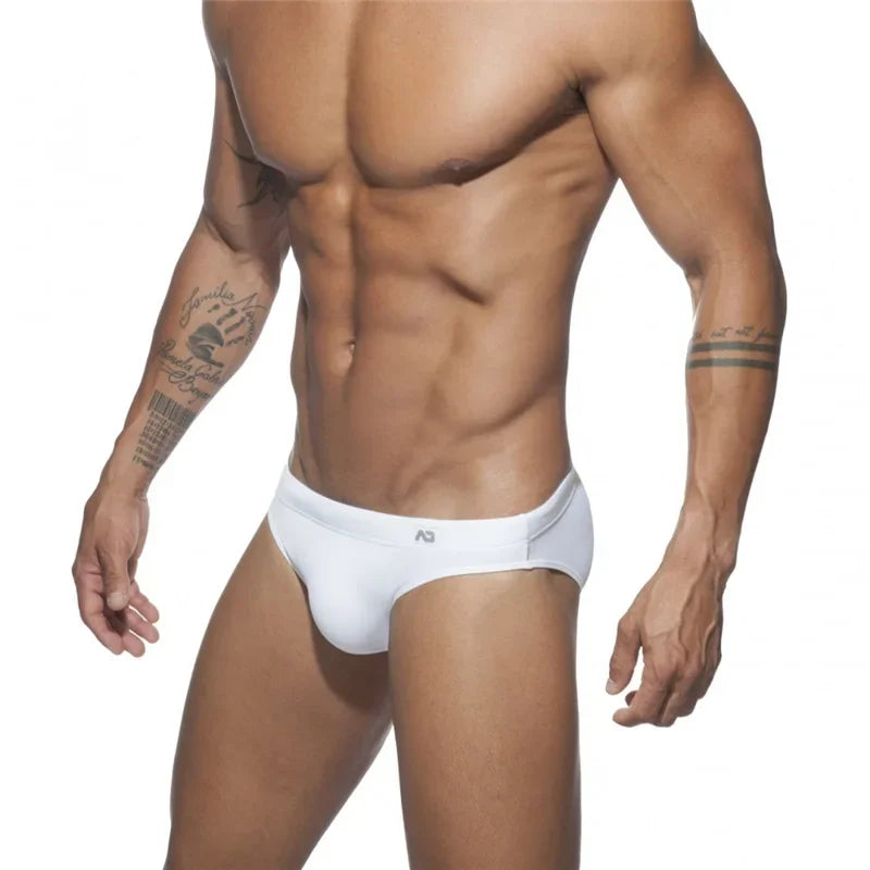 Men Neon Bikini Swim Briefs