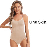 Women Open Crotch Slim Bodysuit