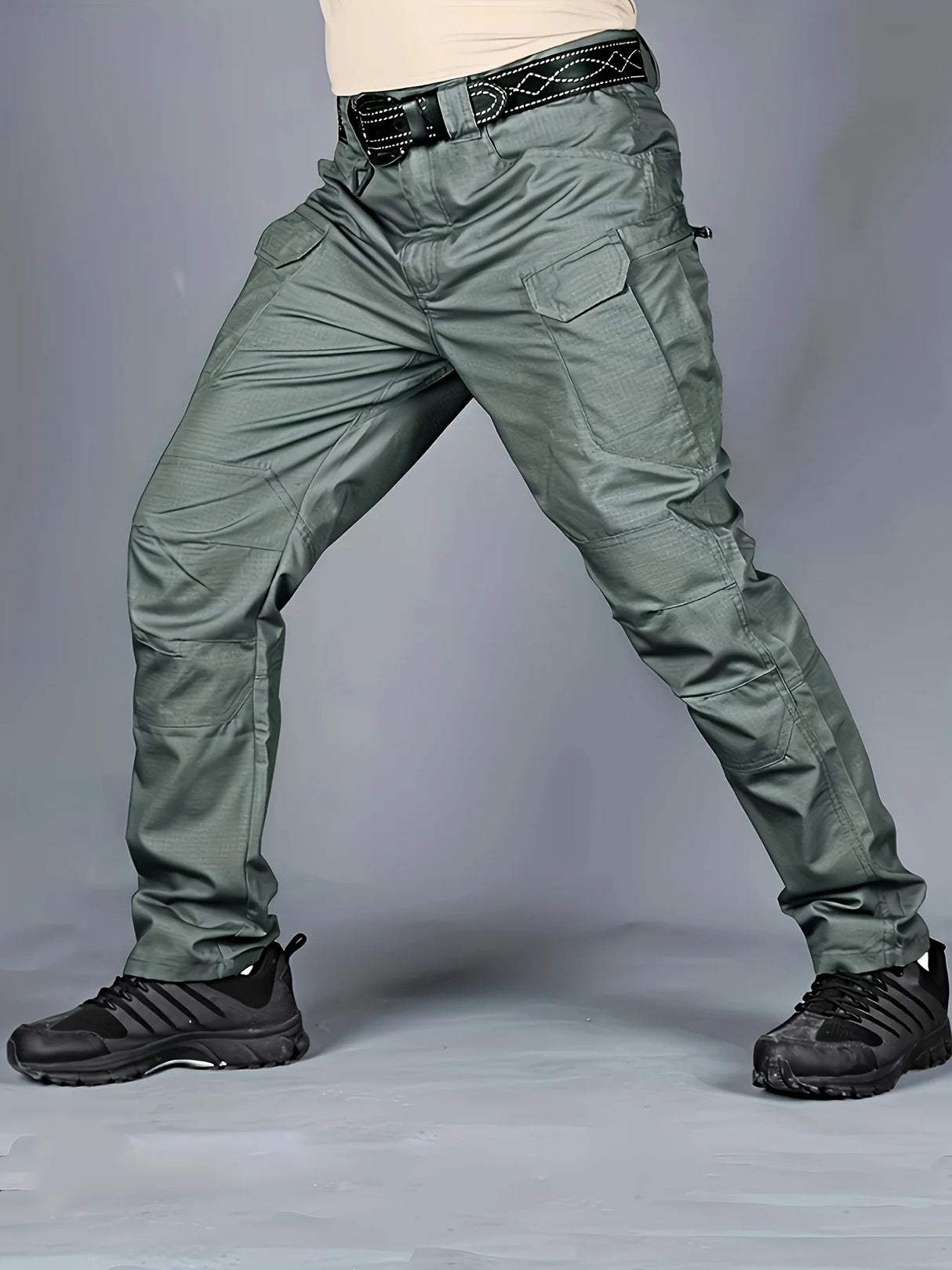 Plus Size Men's Thin Cargo Pants – Summer Loose Fit