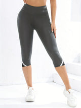 Women High Waist Capri Yoga Pants