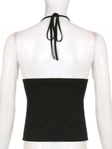 Women Backless Bandage Tank