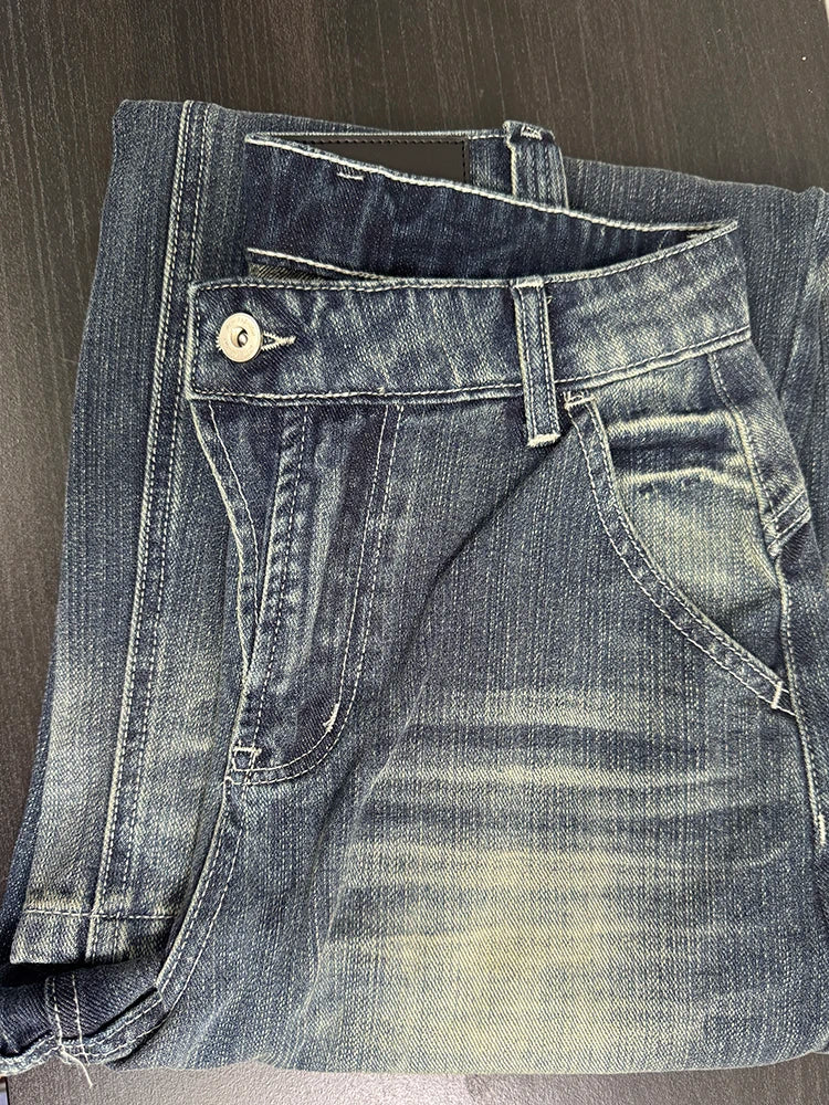 HighMuse™ – Vintage Wide Leg High Waist Denim Pants (Polished, Comfy & Versatile)