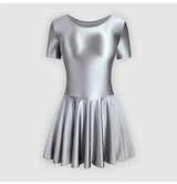 Women Satin Sports Ballet Skirt