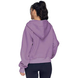 Half Zip Cropped Hoodie