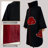 Uchiha Itachi Cloak Anime Cosplay Costume