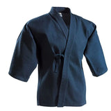 Kendo Hakama Kimono martial arts uniform in dark blue, suitable for girls, men, and women.