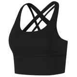 Women Cross Back Sports Bra Plus Size