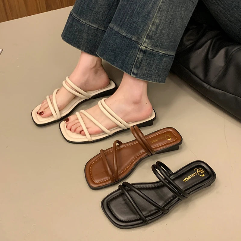 Women French Flip Flops