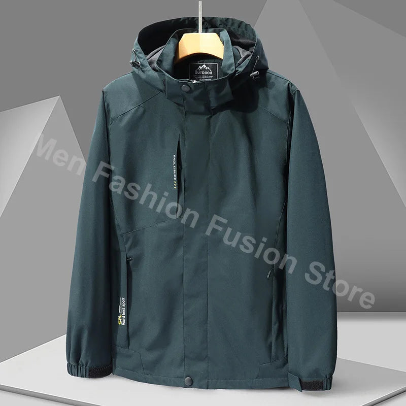Men's Plus Size Travel Windbreaker