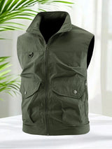 Men's Plus Size Summer Vest Jacket 2025