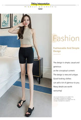 Women Summer Safety Legging Shorts