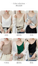 Satin Silk V-Neck Cami