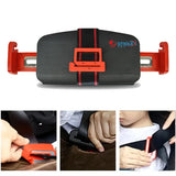 Ifold Portable Baby Car Seat buckle for safe and secure restraint, featuring ergonomic design, ideal for children aged 7-12 years.