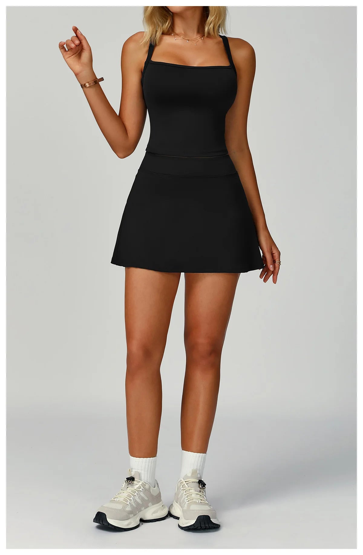 Women Tennis Skirt Sports Set