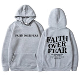Men Faith Over Fear Hoodie