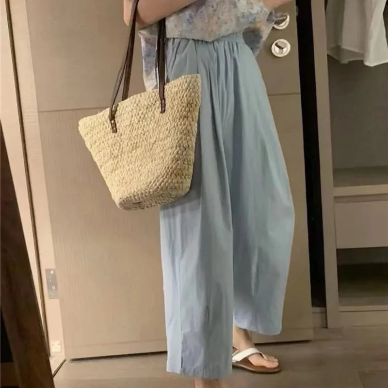 Women’s Plus Size Wide-Leg Pants