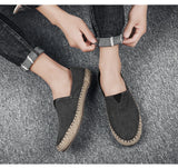 LinenStep™ Men’s Casual Linen Sneakers