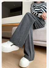 Wide-Leg Low-Waist Maternity Pants