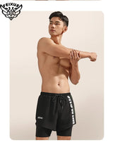 Men's Plus Size Beach Swim Shorts