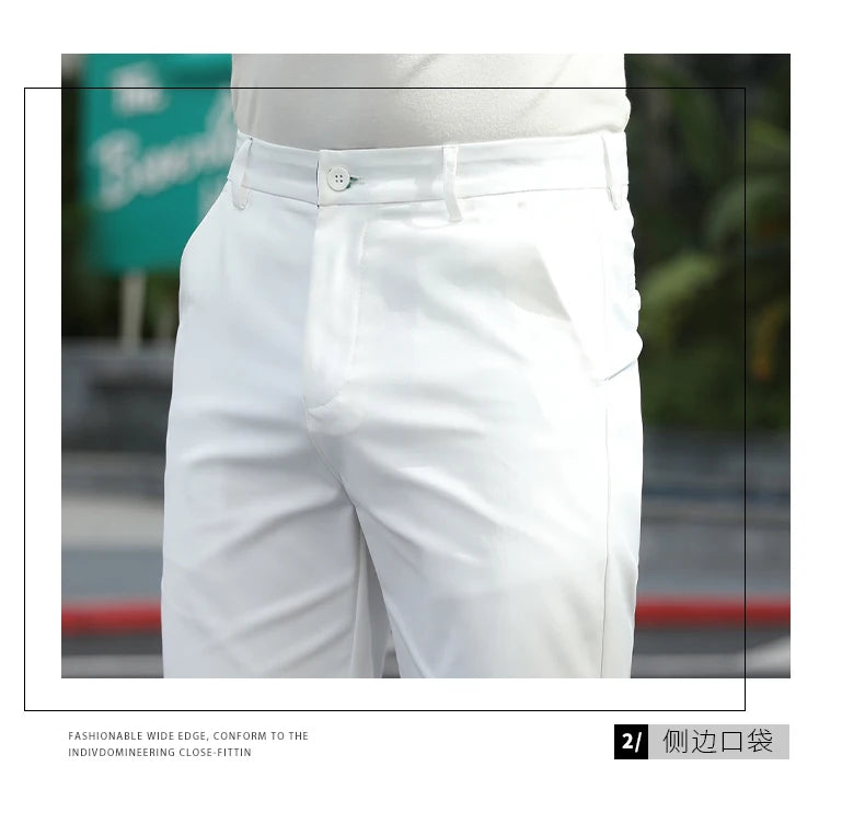 Men Business Casual Shorts