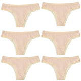 Women Mid-Rise Lace Thong