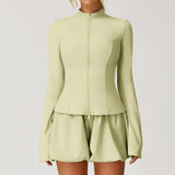 Women Stretch Slim Fit Training Jacket