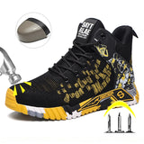 Men High Top Work Safety Boots