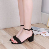 Elegant Low Block Heel Sandals – 2025