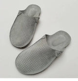 Men Retro Leather Mules